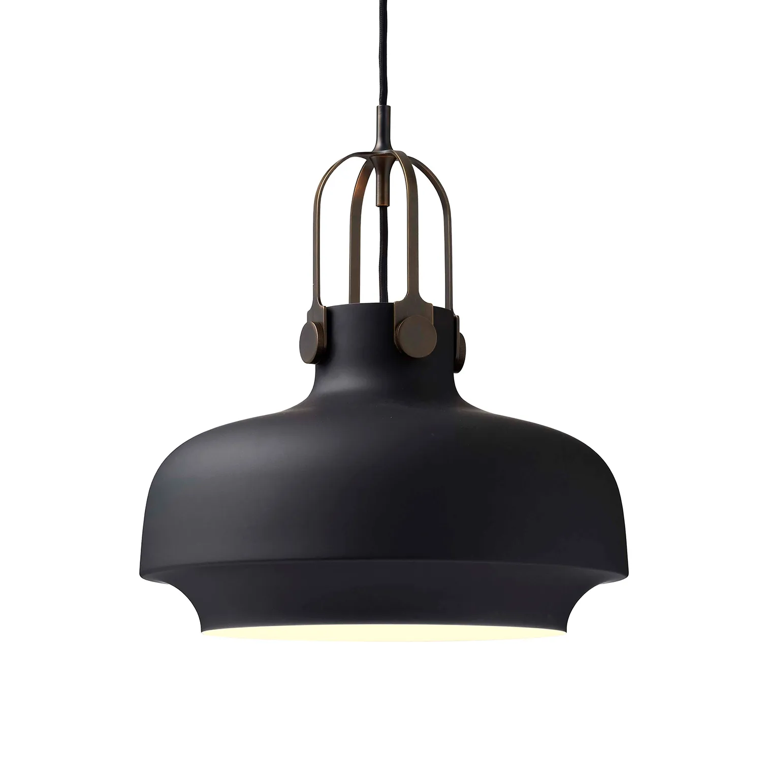 Lampe à suspension Copenhagen SC7, Matt black (noir) &Tradition