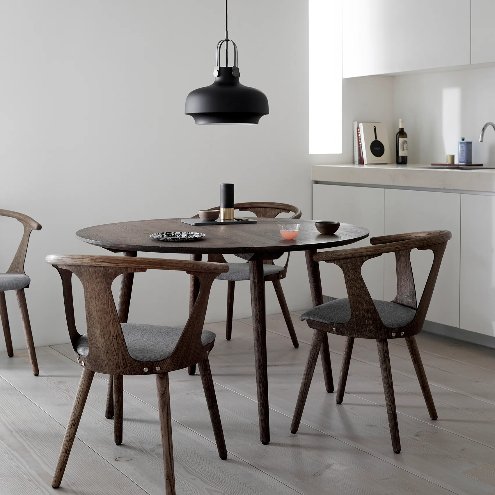 Lampe à suspension Copenhagen SC7, Matt black (noir) &Tradition