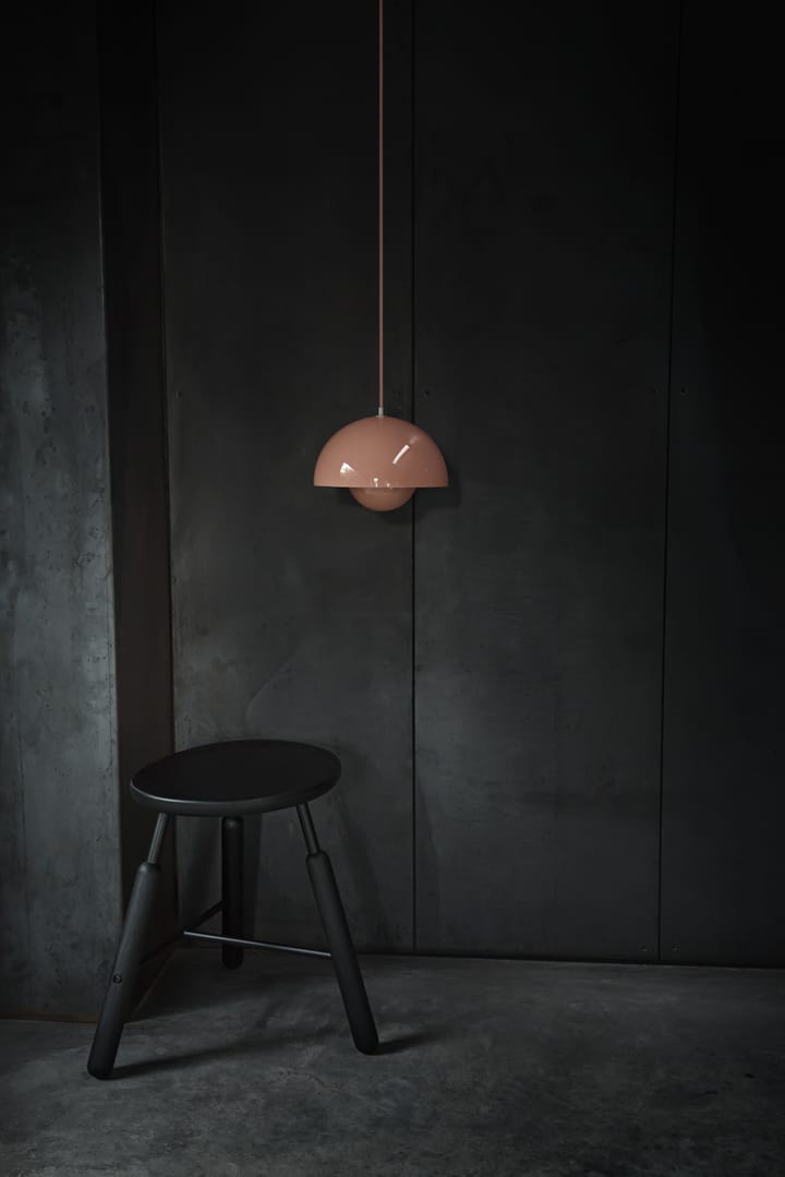 Lampe à suspension FlowerPot VP1 - beige-rouge - &Tradition