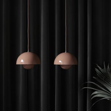 Lampe à suspension FlowerPot VP1 - beige-rouge - &Tradition