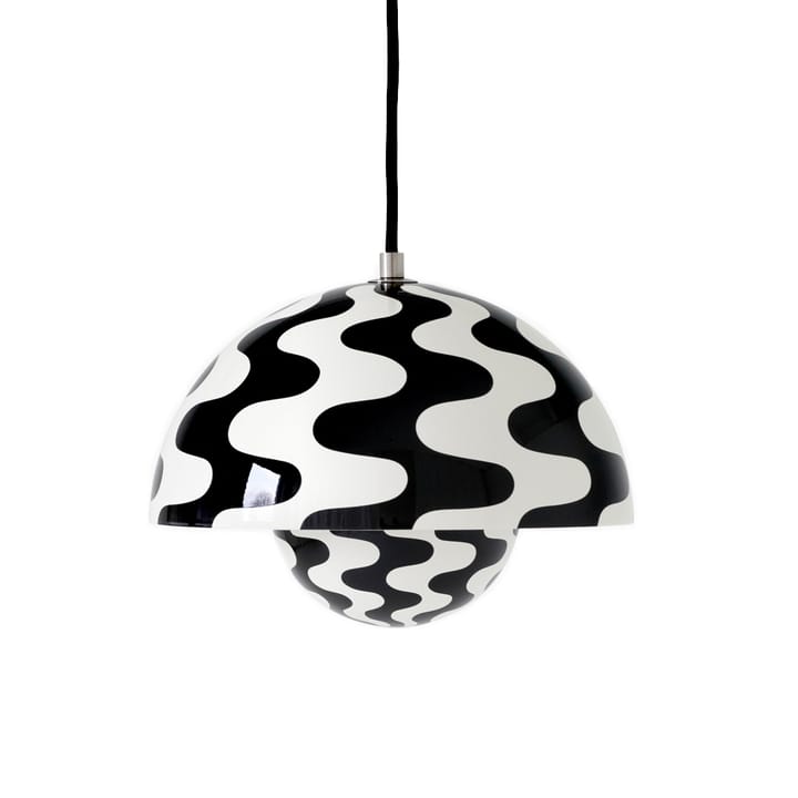 Lampe à suspension FlowerPot VP1 - Black-white pattern - &Tradition
