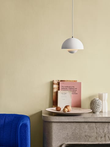 Lampe à suspension FlowerPot VP1 - blanc mat - &Tradition