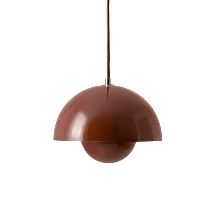 Lampe à suspension FlowerPot VP1 - Rouge-marron - &Tradition