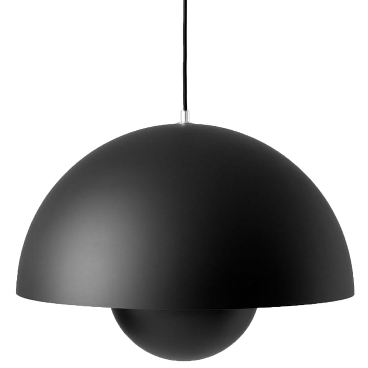 Lampe à suspension FlowerPot VP2 - noir mat - &Tradition