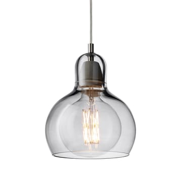 Lampe à suspension Mega Bulb - Argenté-câble transparent - &Tradition
