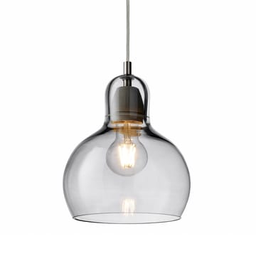 Lampe à suspension Mega Bulb - Argenté-câble transparent - &Tradition