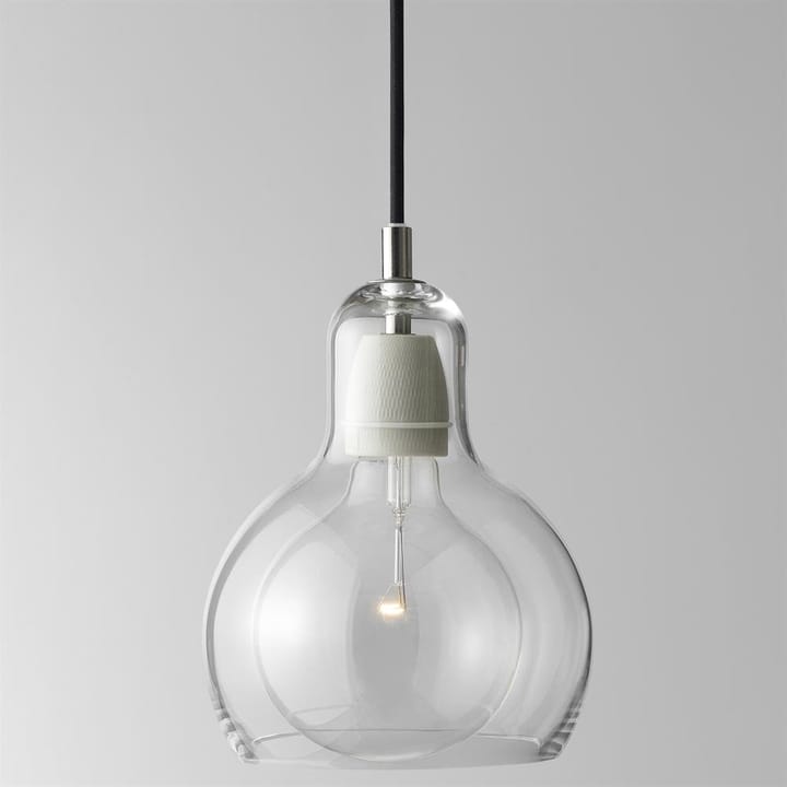 Lampe à suspension Mega Bulb - câble noir - &Tradition