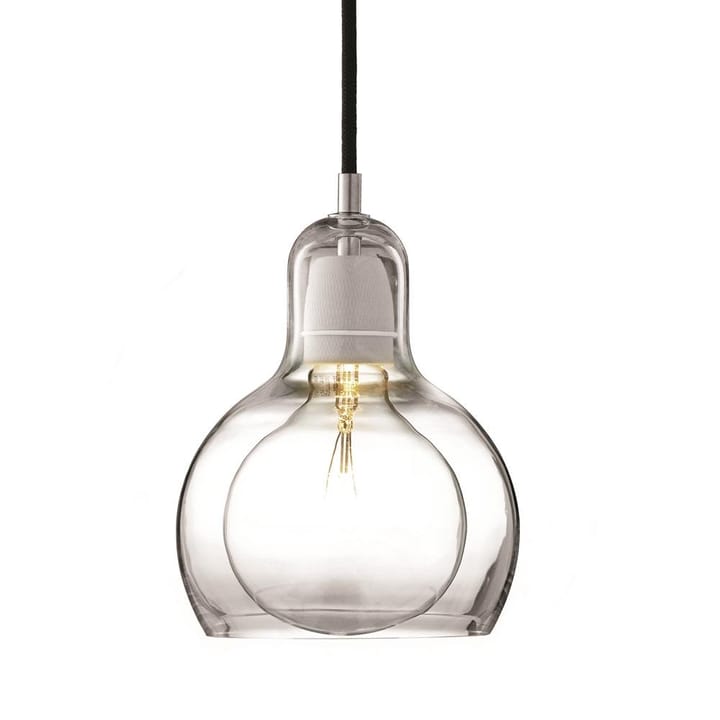 Lampe à suspension Mega Bulb - câble noir - &Tradition