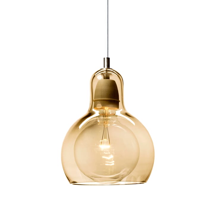 Lampe à suspension Mega Bulb or - or-verre - &Tradition