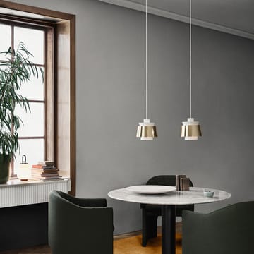 Lampe à suspension Utzon - Brass & Matt White - &Tradition