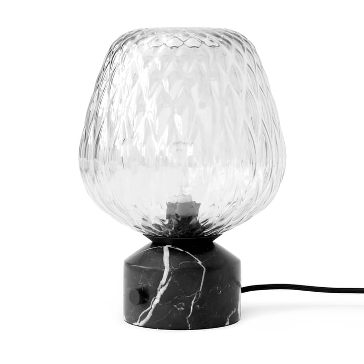 Lampe de table Blown SW6, Noir Marbre &Tradition