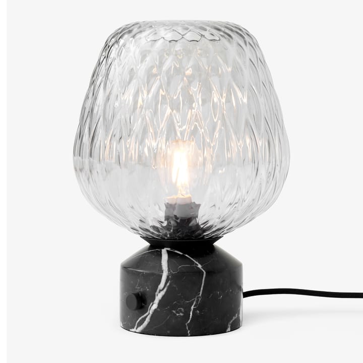 Lampe de table Blown SW6, Noir Marbre &Tradition