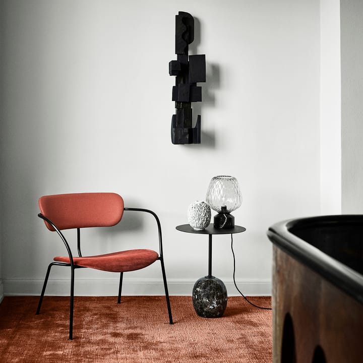 Lampe de table Blown SW6, Noir Marbre &Tradition