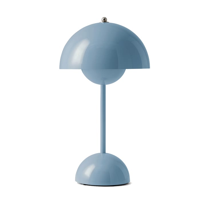 Lampe de table Flowerpot portable VP9 - Light blue - &Tradition