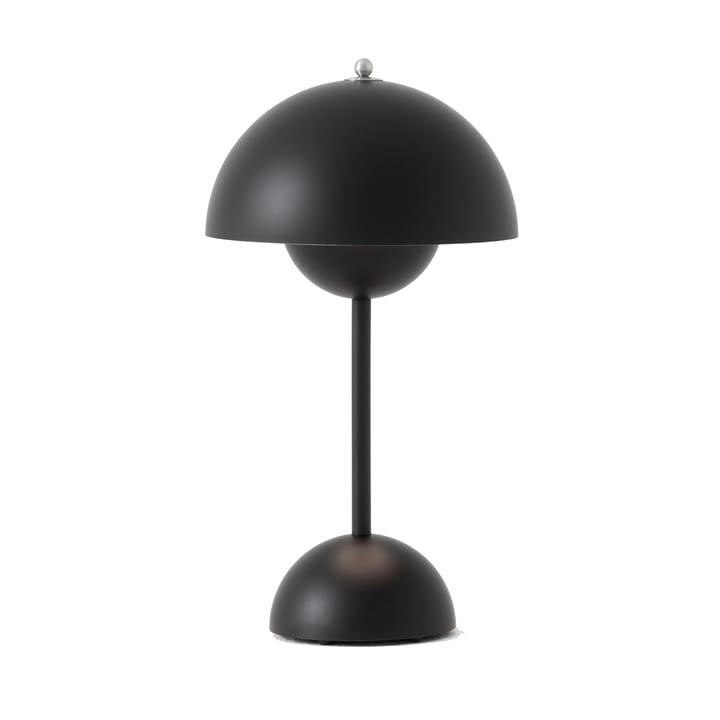 Lampe de table Flowerpot portable VP9 - Matt black - &Tradition