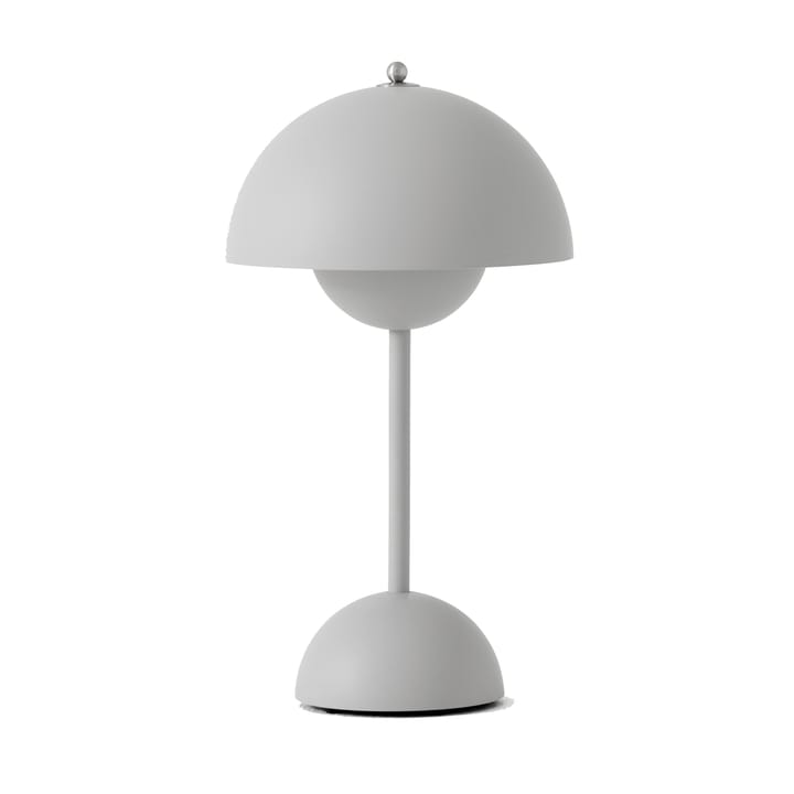 Lampe de table Flowerpot portable VP9 - Matt light grey - &Tradition