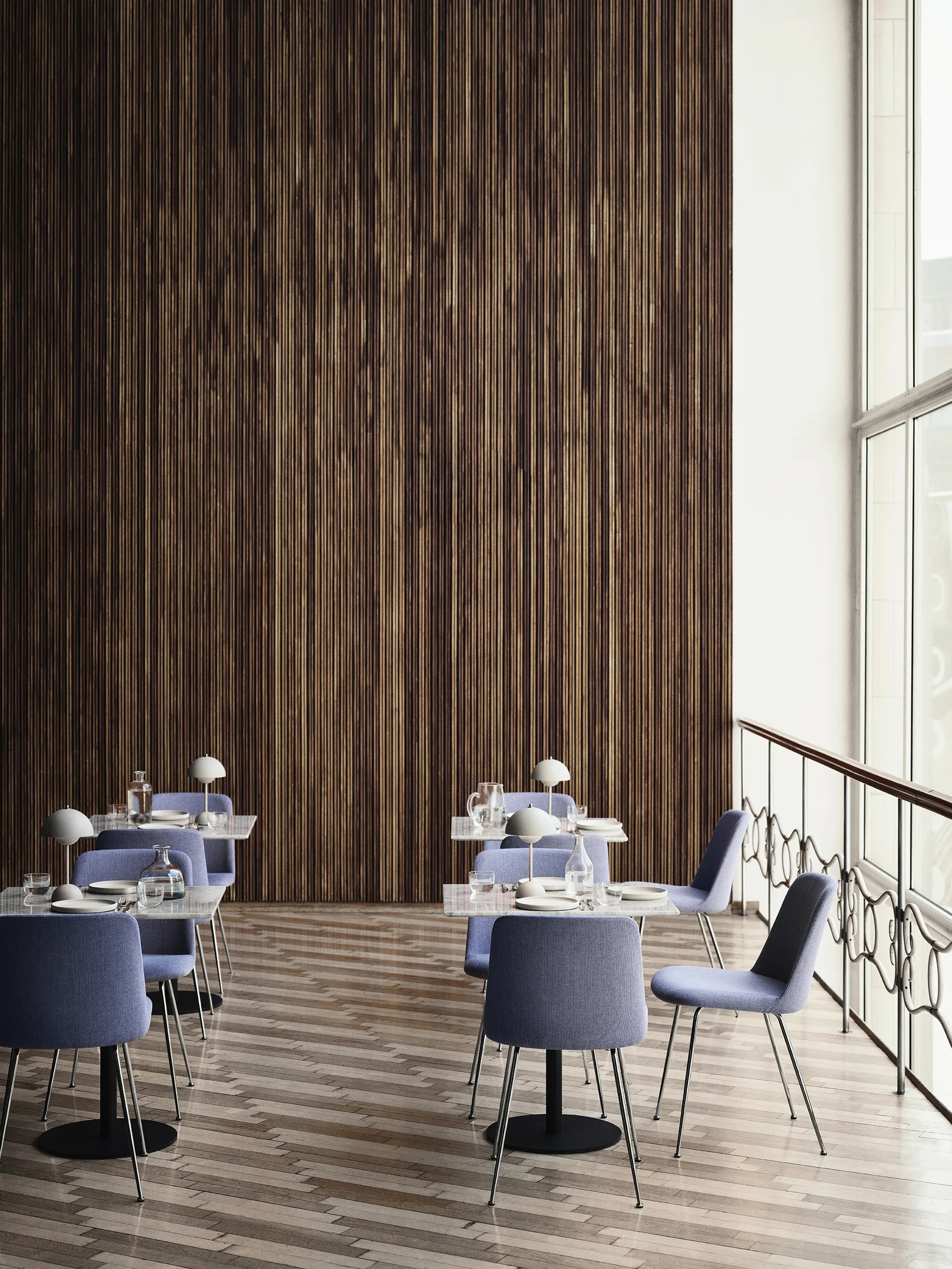 Lampe de table Flowerpot portable VP9, Matt white &Tradition