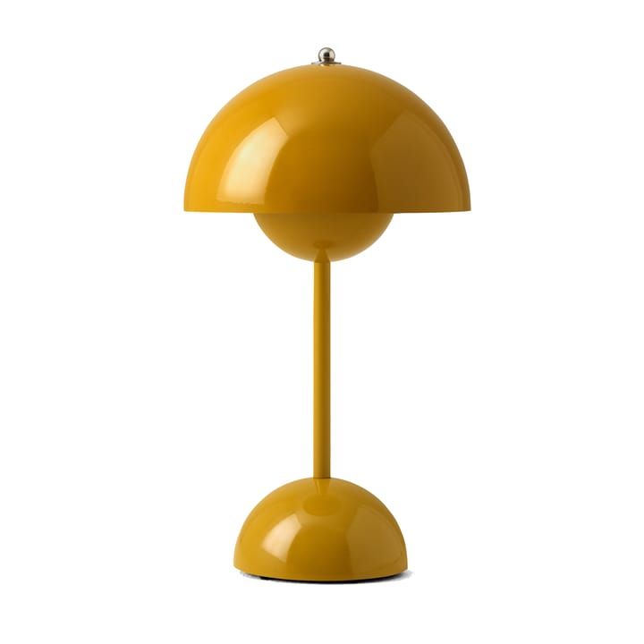 Lampe de table Flowerpot portable VP9 - Mustard - &Tradition
