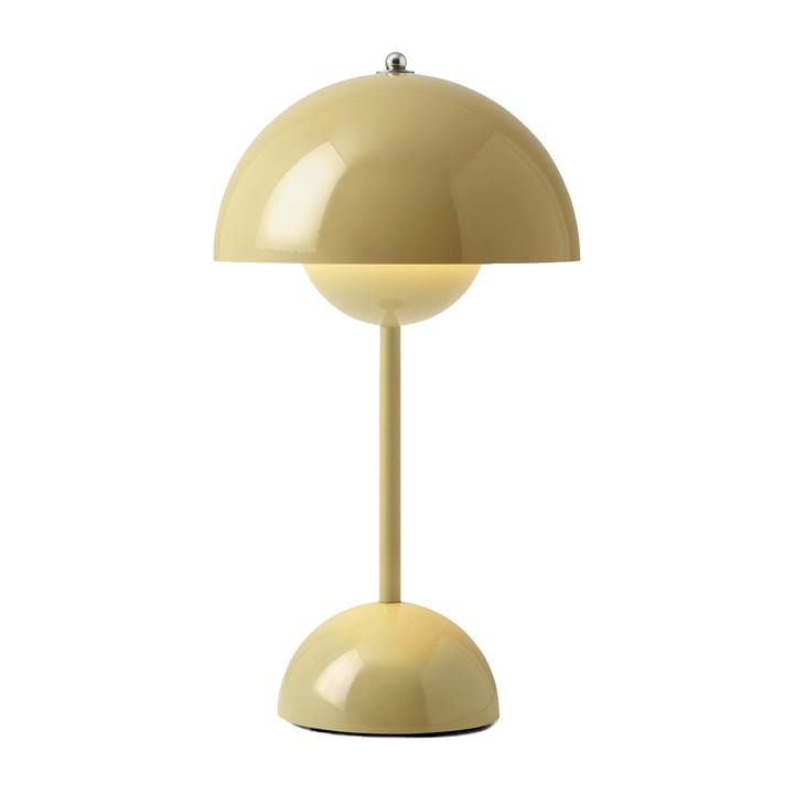 Lampe de table Flowerpot portable VP9, Pale sand &Tradition