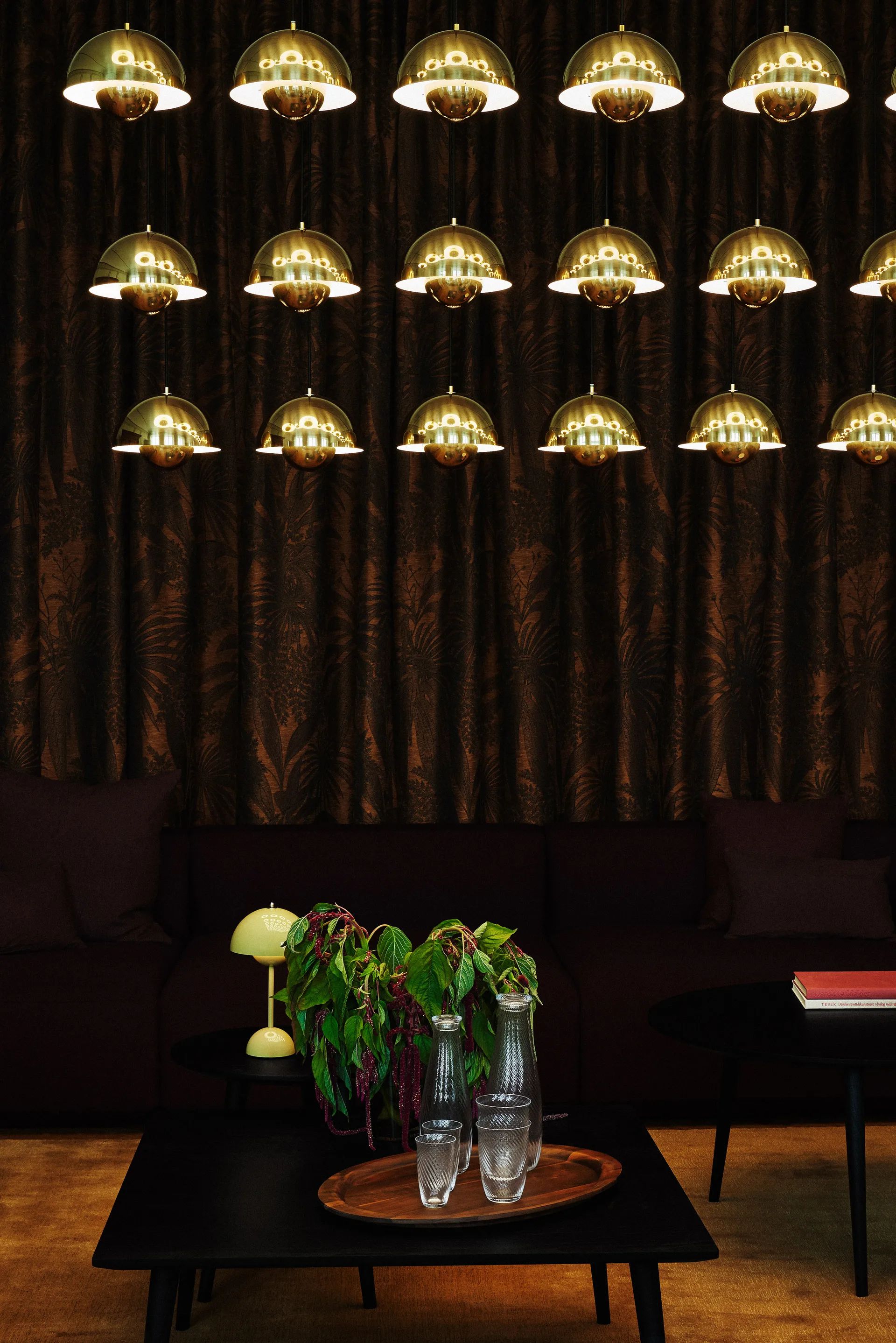 Lampe de table Flowerpot portable VP9, Pale sand &Tradition