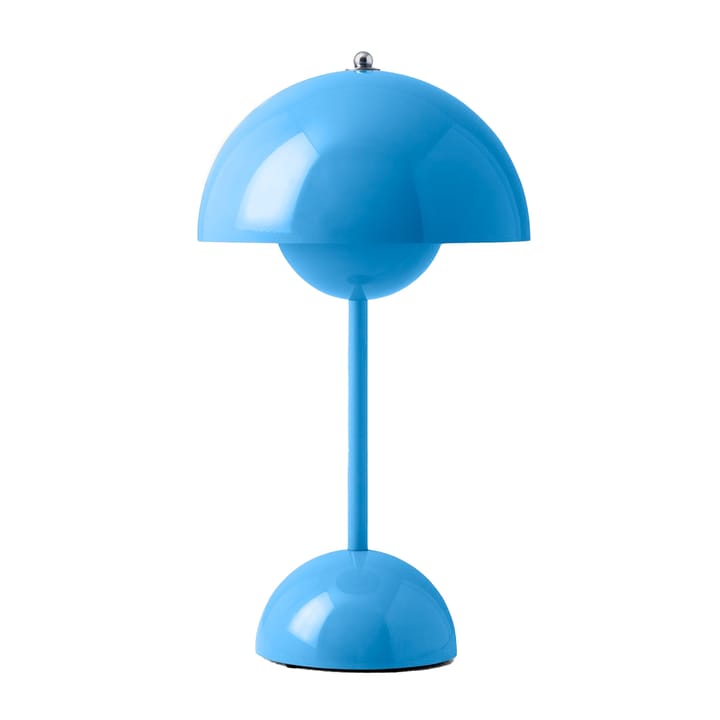 Lampe de table Flowerpot portable VP9 - Swim blue - &Tradition