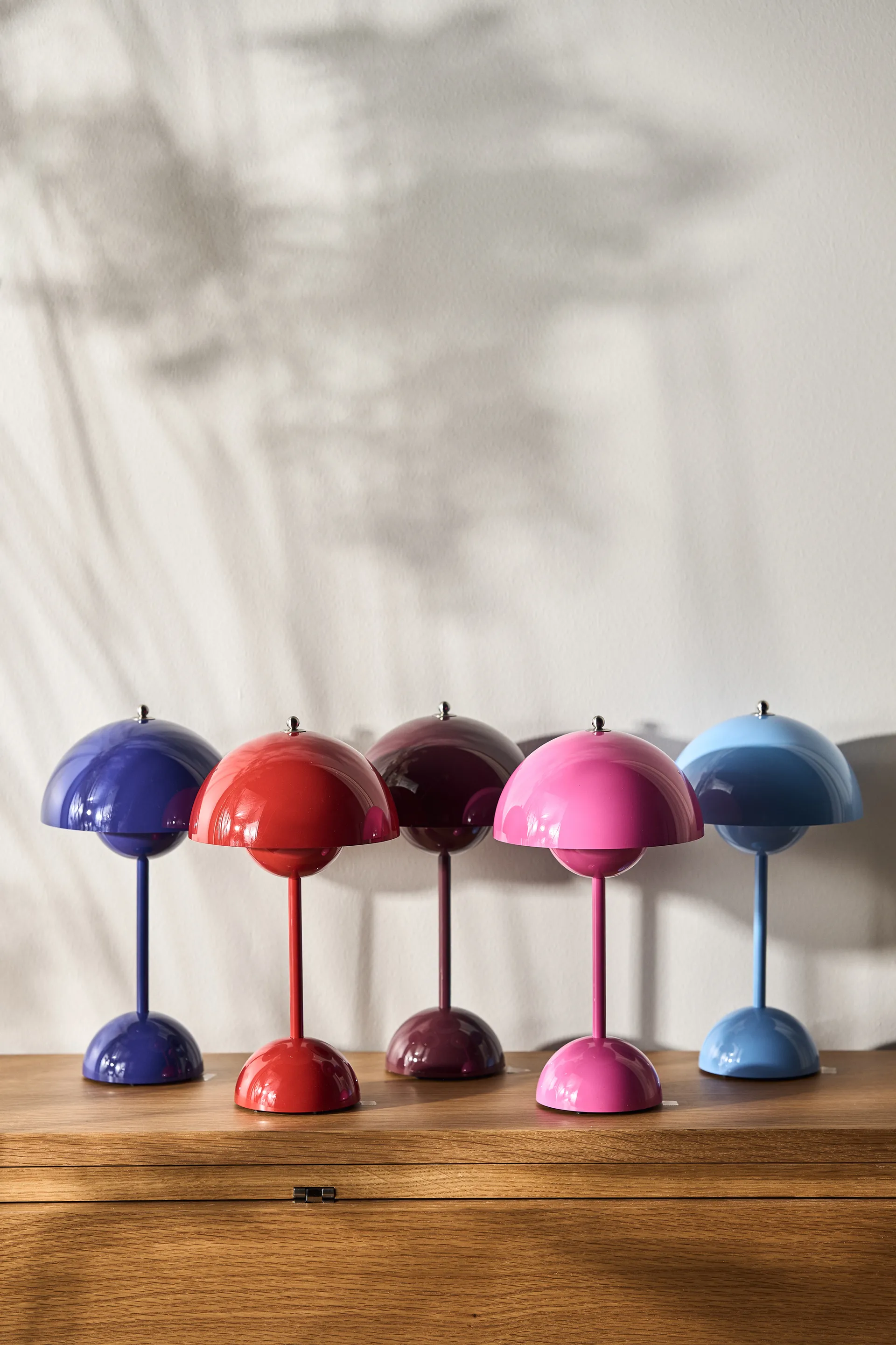 Lampe de table Flowerpot portable VP9, Tangy pink &Tradition