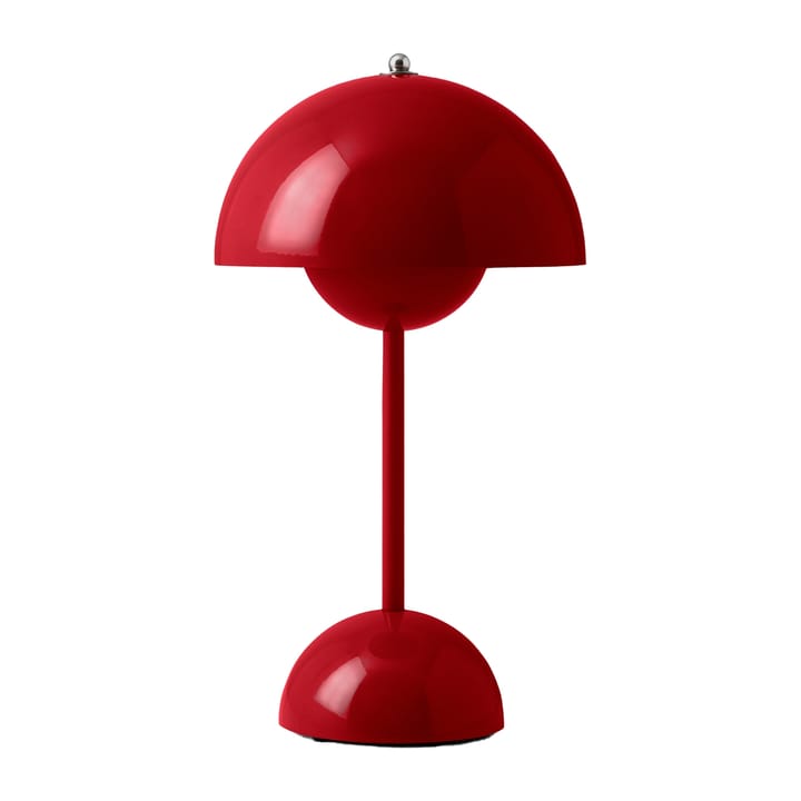 Lampe de table Flowerpot portable VP9 - Vermilion red - &Tradition