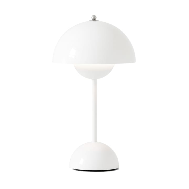 Lampe de table Flowerpot portable VP9 - White - &Tradition