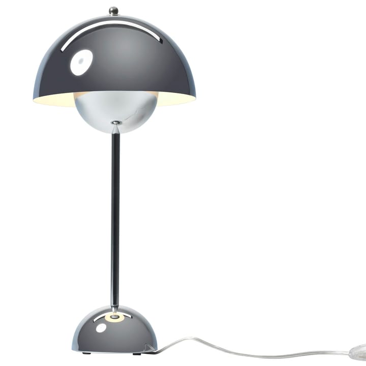 Lampe de table FlowerPot VP3 - gris métallique - &Tradition