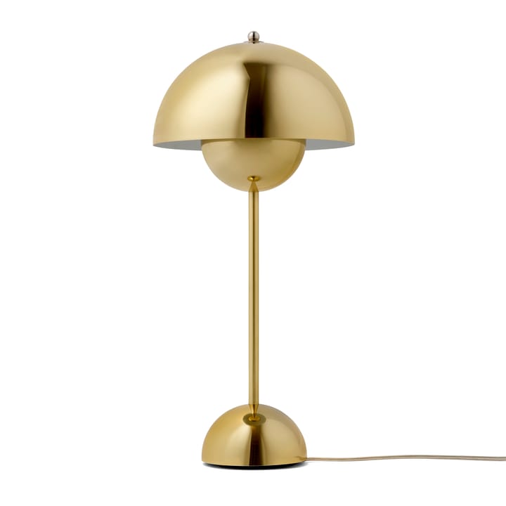 Lampe de table FlowerPot VP3, laiton &Tradition