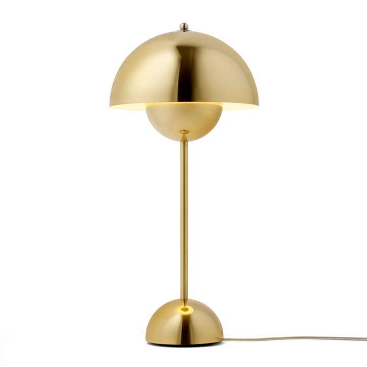 Lampe de table FlowerPot VP3, laiton &Tradition