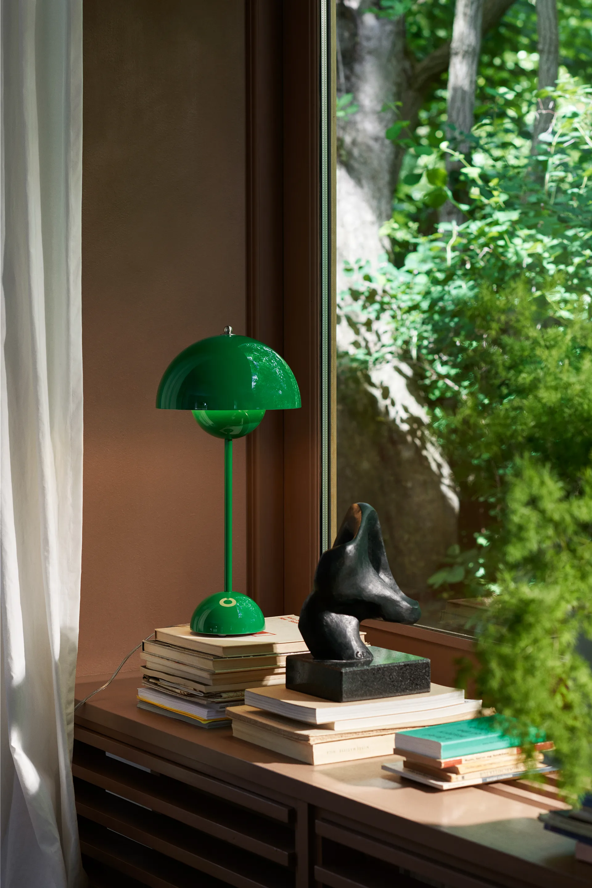 Lampe de table FlowerPot VP3, Signal green &Tradition