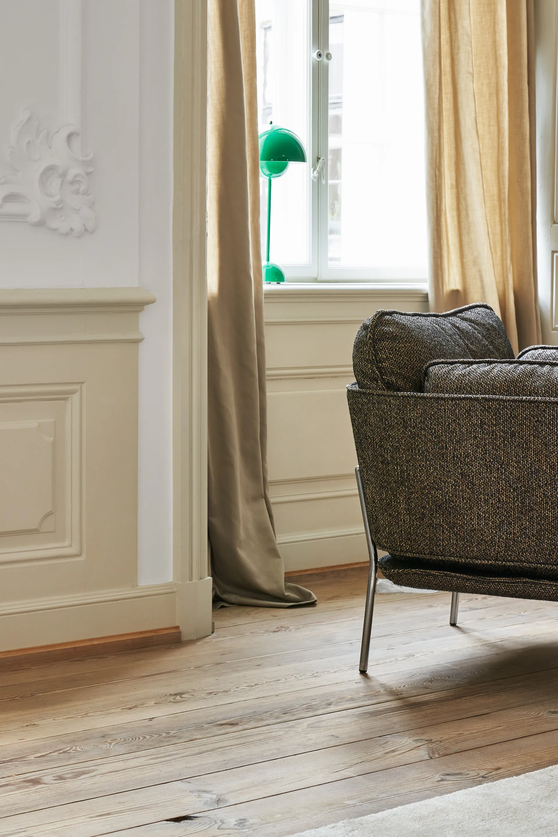 Lampe de table FlowerPot VP3, Signal green &Tradition