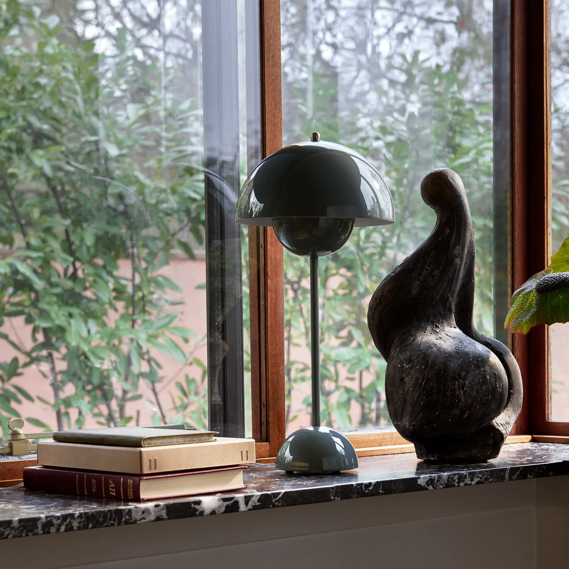 Lampe de table FlowerPot VP3, Stone blue &Tradition