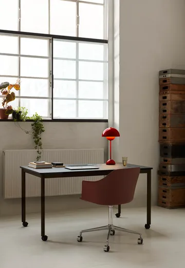 Lampe de table FlowerPot VP3 - Vermilion red - &Tradition