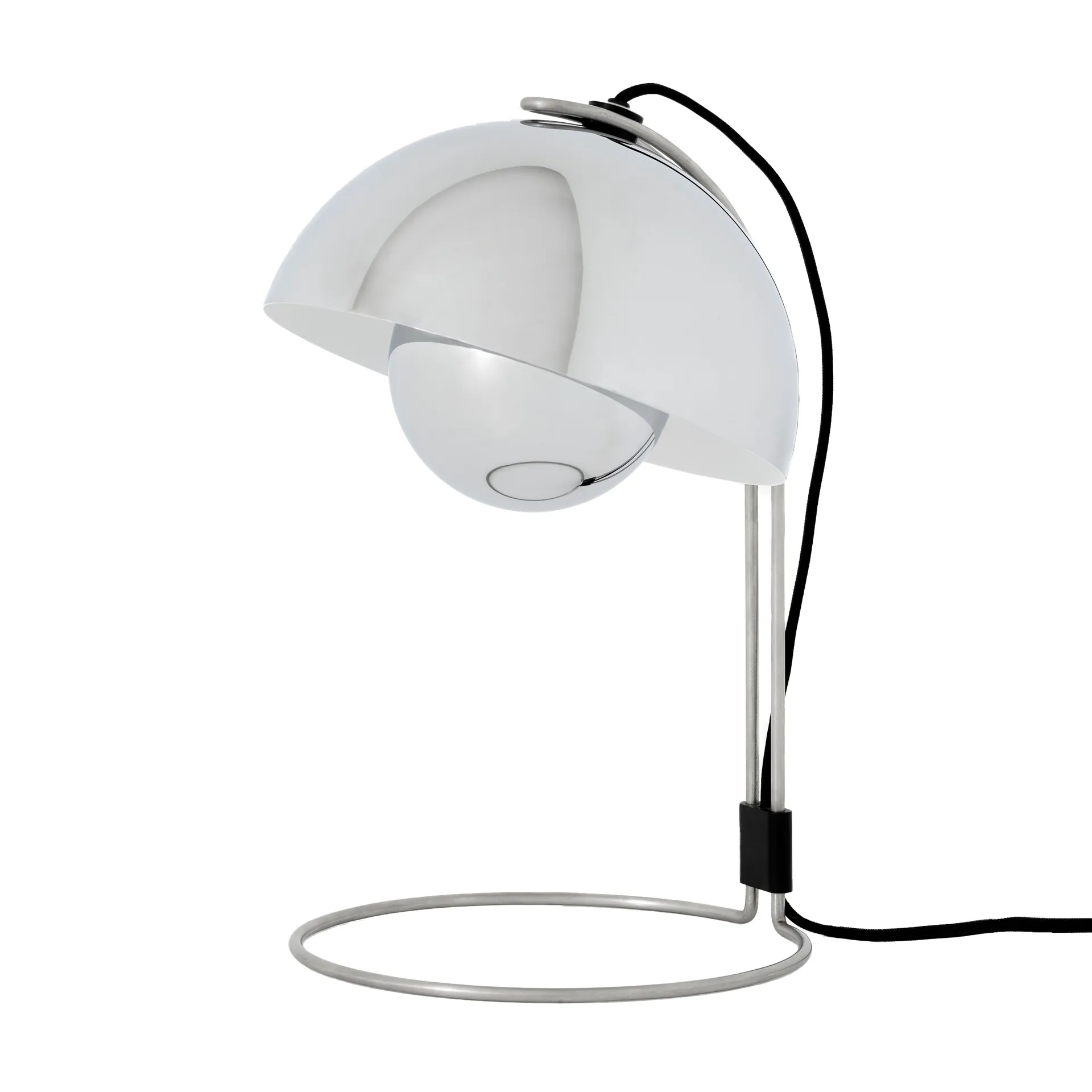 Lampe de table FlowerPot VP4, Chrome-plated &Tradition