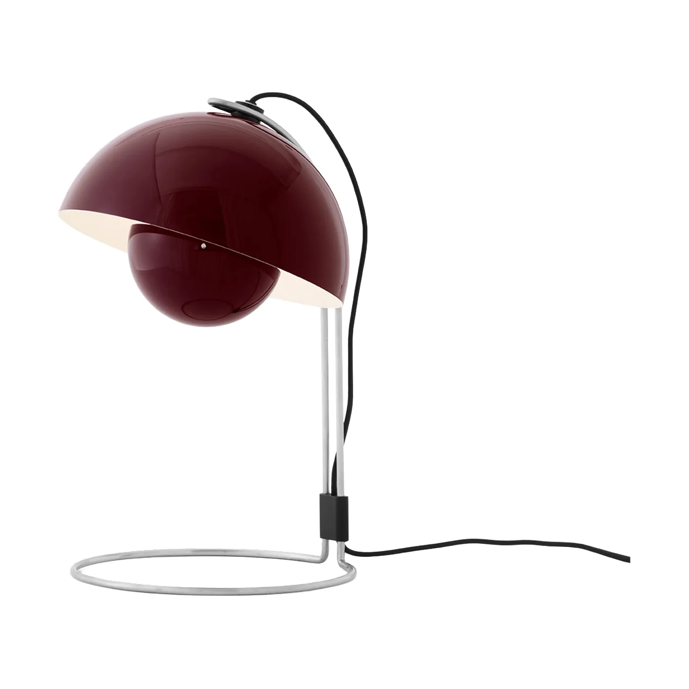 Lampe de table FlowerPot VP4, Dark plum &Tradition