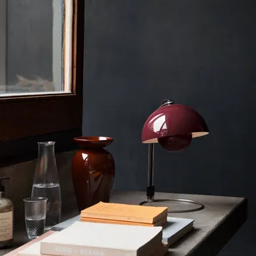 Lampe de table FlowerPot VP4 - Dark plum - &Tradition