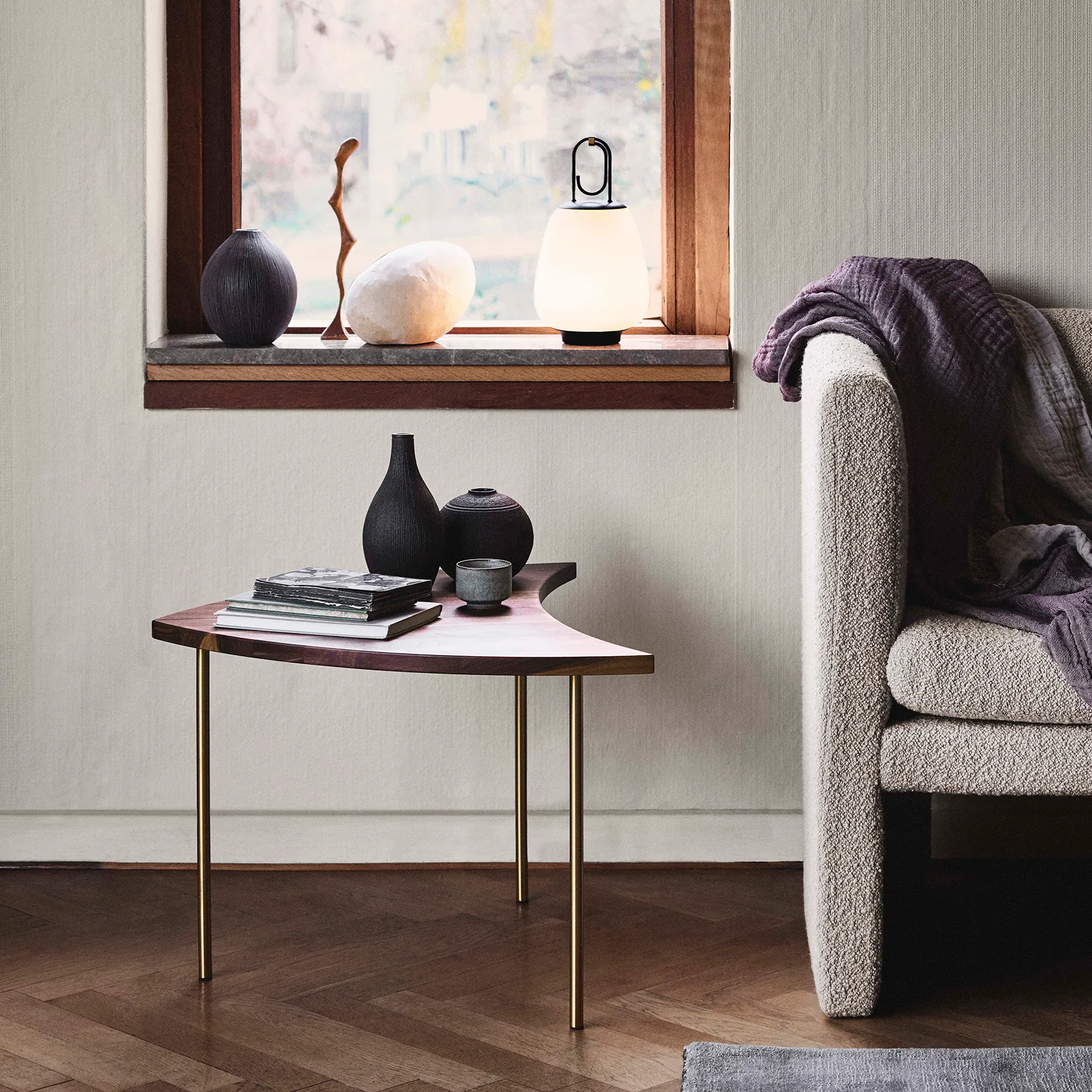 Lampe de table Lucca SC51, Noir &Tradition