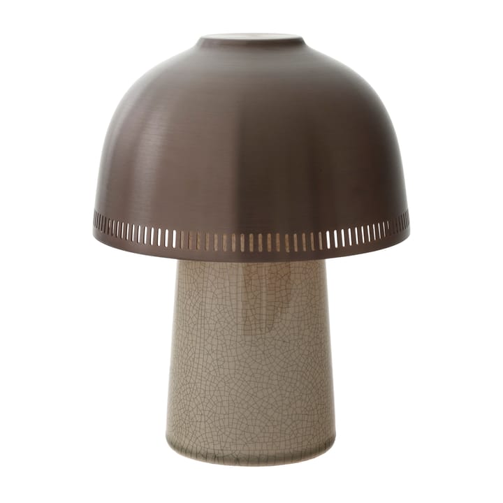 Lampe de table Raku SH8 - Gris beige et bronze - &Tradition