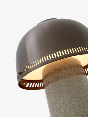 Lampe de table Raku SH8 - Gris beige et bronze - &Tradition