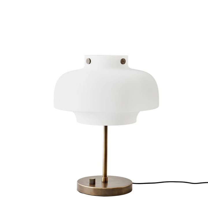 Lampe de table SC13 Copenhagen - verre opale-laiton - &Tradition