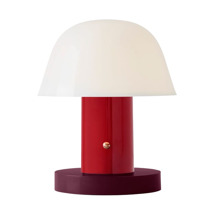 Lampe de table Setago JH27, Maroon-grape &Tradition