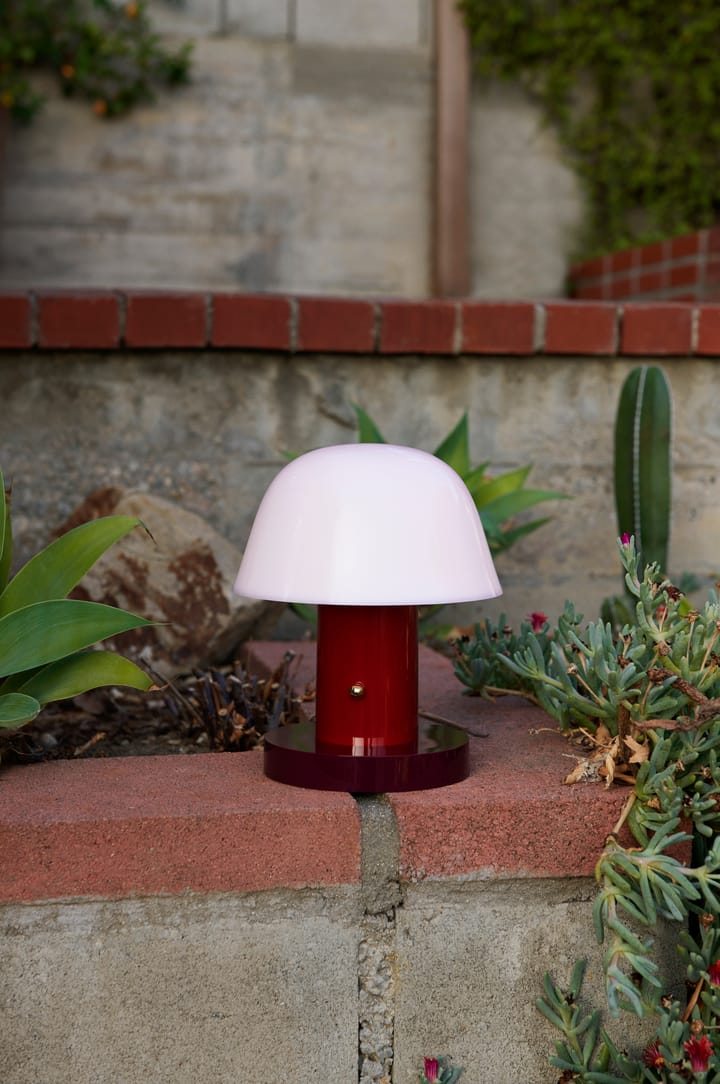 Lampe de table Setago JH27, Maroon-grape &Tradition
