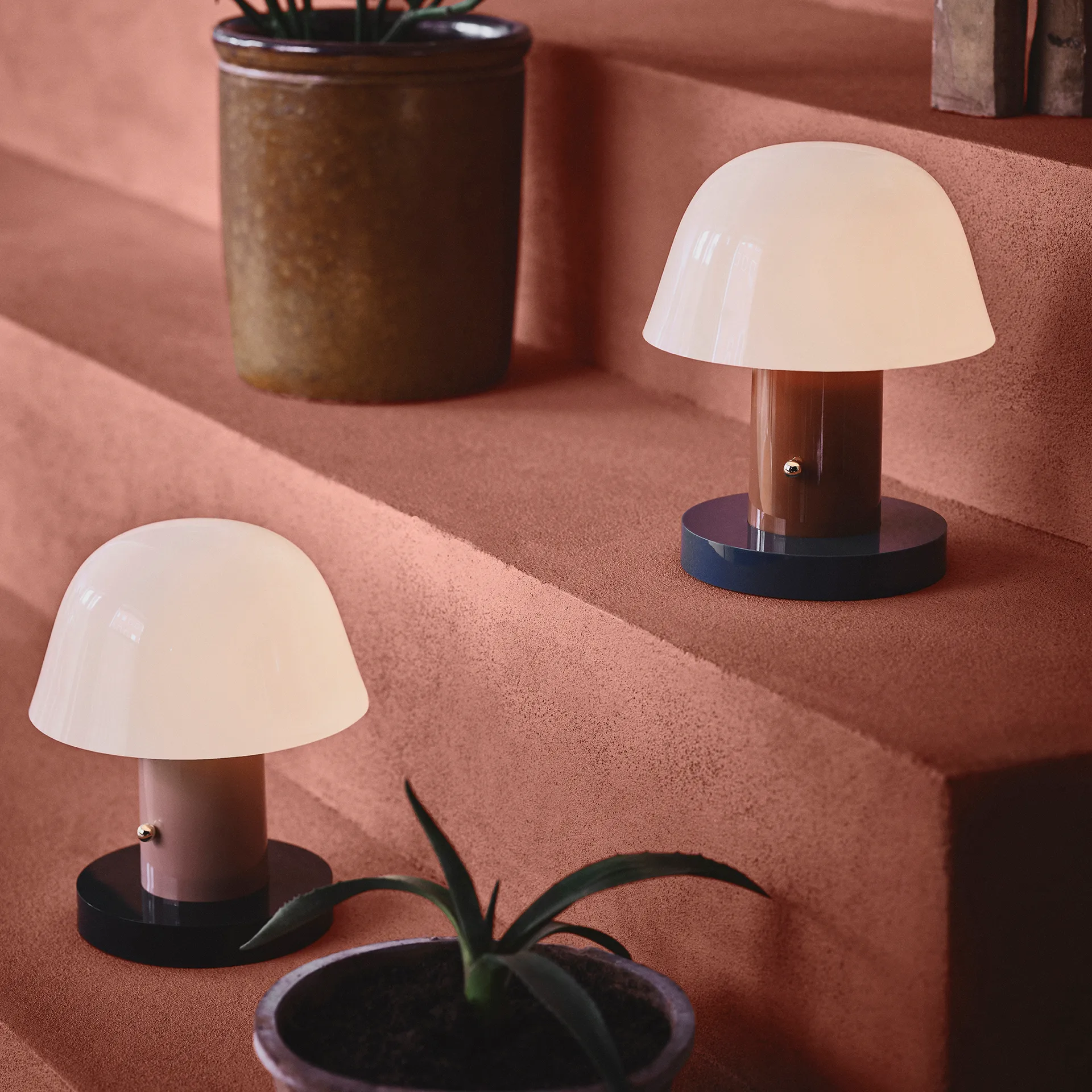 Lampe de table Setago JH27, Nude-forest &Tradition