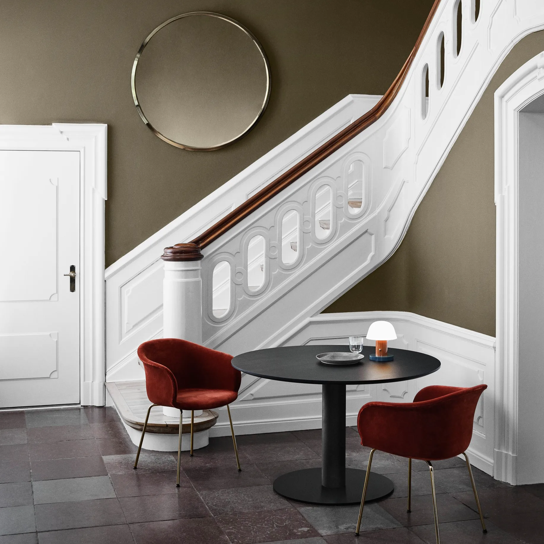 Lampe de table Setago JH27, Rust-thunder &Tradition