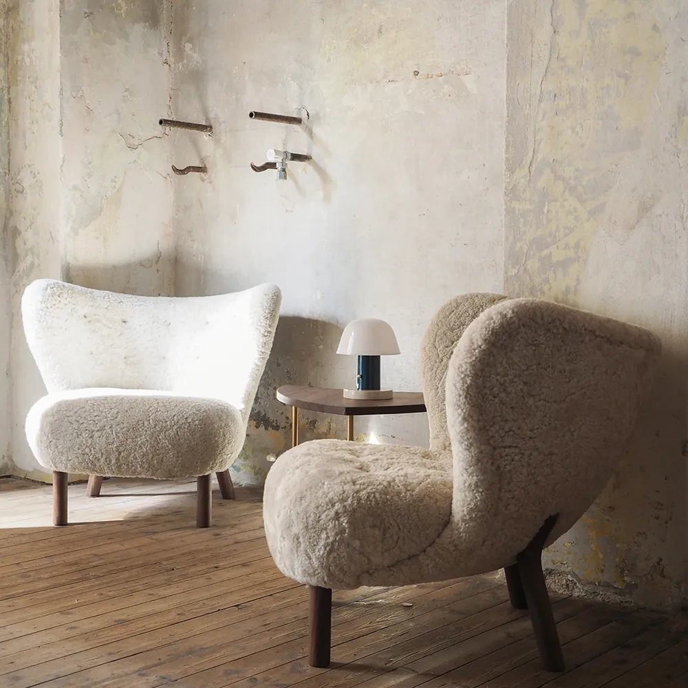 Lampe de table Setago JH27, Twilight-sand &Tradition