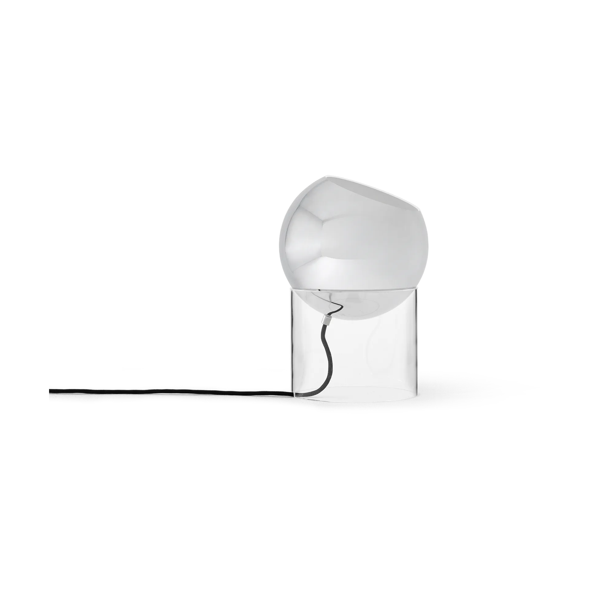 Lampe de table Topan VP13 31,5 cm, Clear-chrome plated &Tradition
