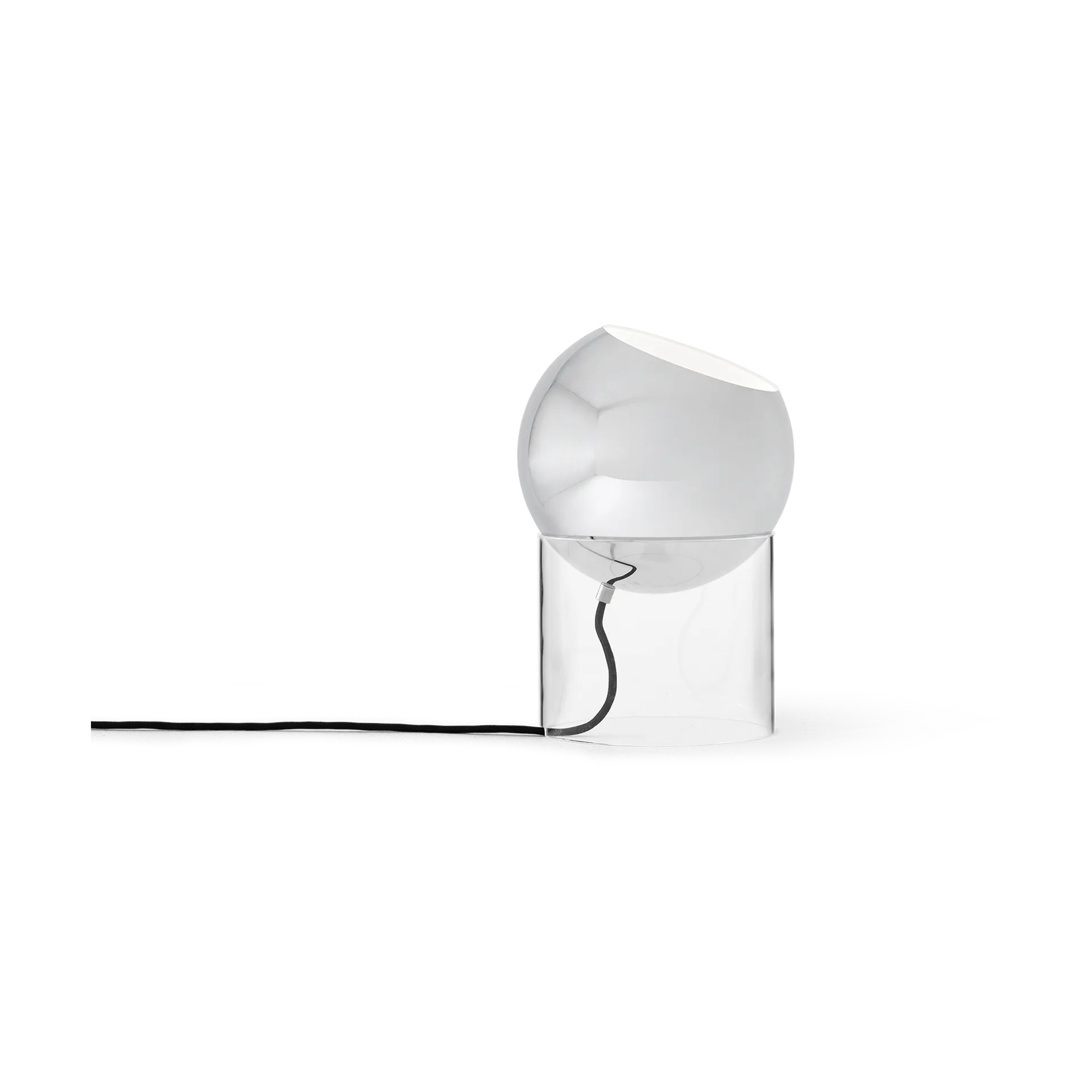 Lampe de table Topan VP13 31,5 cm, Clear-chrome plated &Tradition
