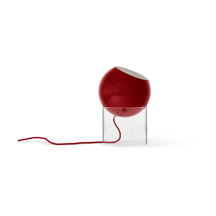 Lampe de table Topan VP13 31,5 cm - Clear-vermilion red - &Tradition